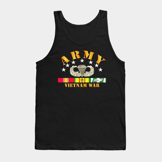 Vietnam War w SVC Ribbons w Abn Tank Top by twix123844